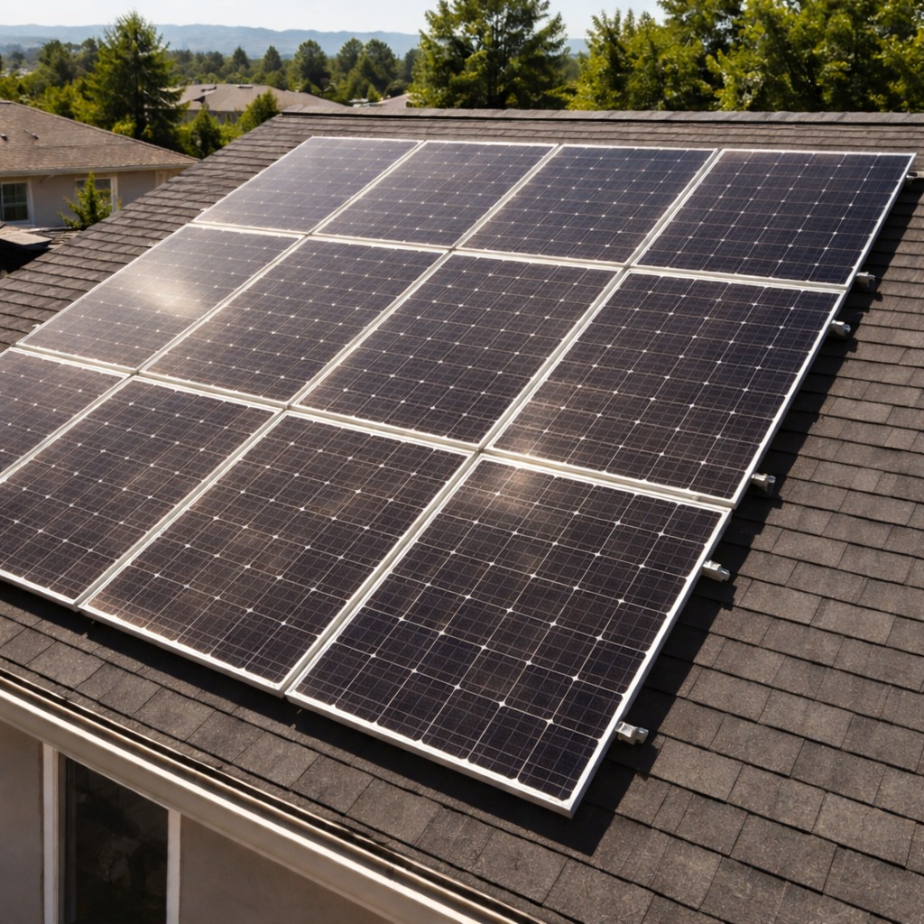 Dirty solar panels