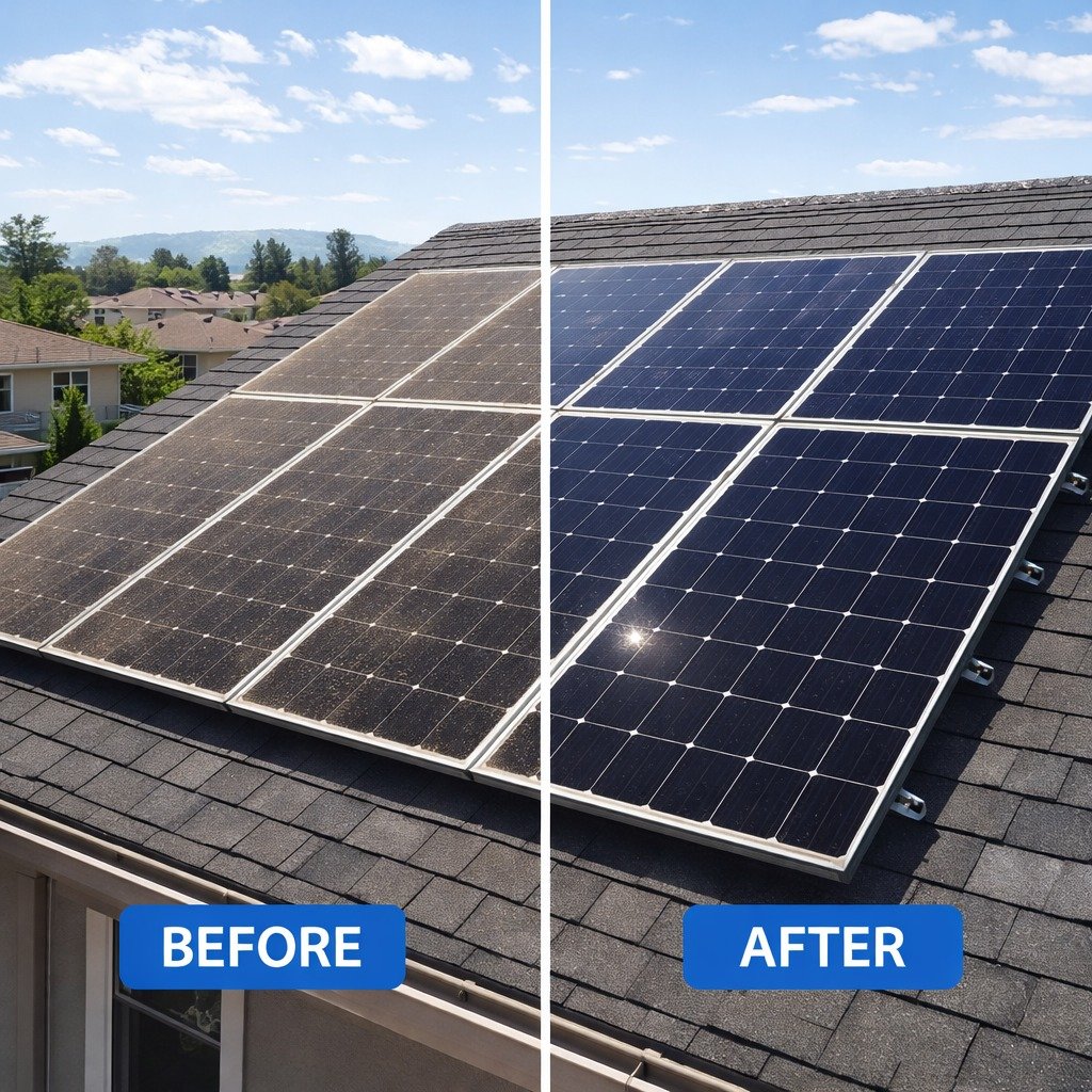 Professional Solar Panel Cleaning