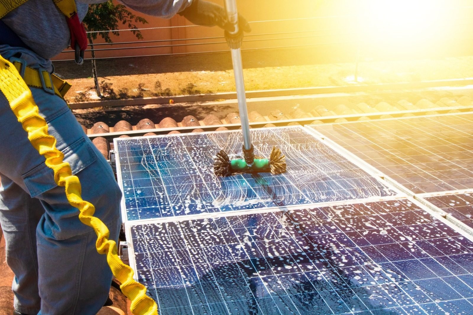 Solar Panel Washing Experts in Lahore